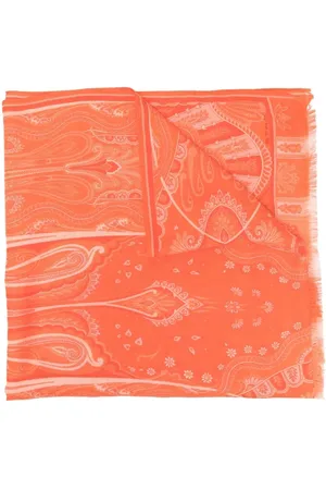 Etro Mascada con estampado ornamental