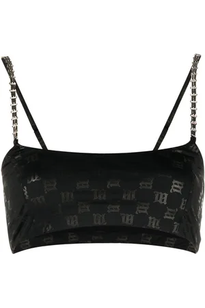 MISBHV Top tipo bralette con monograma