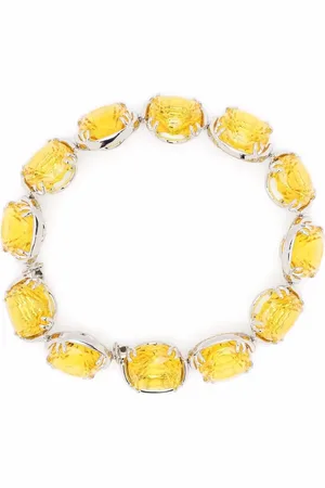 Swarovski Pulsera Letra Infinity con cristales de