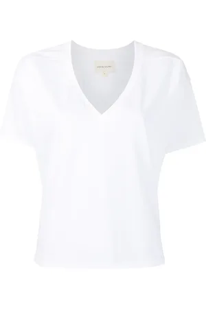 Loulou Studio Playera con cuello en V