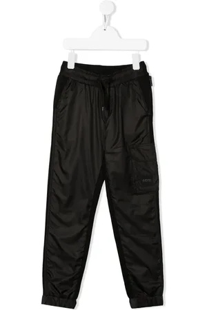 HUGO BOSS Pants con parche del logo
