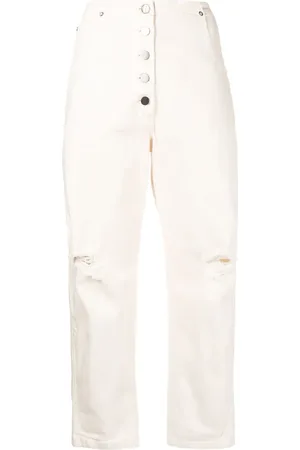 RACHEL COMEY Jeans ajustados con detalles rasgados