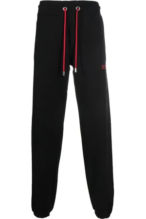 GCDS Pants tapered con cordones en la pretina