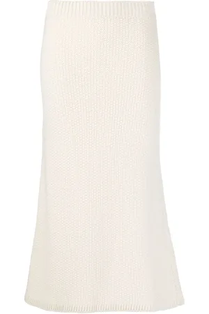 Chloé Falda midi de cachemira