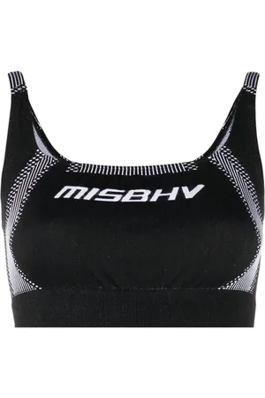 MISBHV Top corto con logo estampado