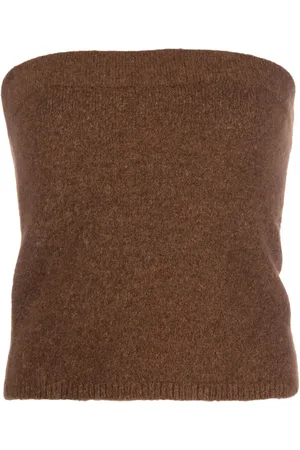 Vince Top tejido strapless
