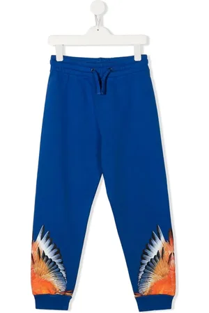 MARCELO BURLON Pants con estampado Wings