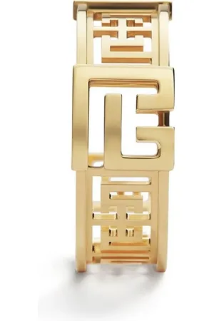 Balmain Arracada Labyrinth Frieze en oro amarillo de 18kt
