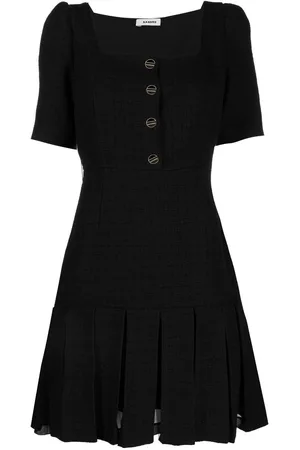 Sandro Mujer Vestidos - Vestido de tweed Elsana con abertura
