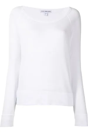 James Perse Sudadera con cuello redondo