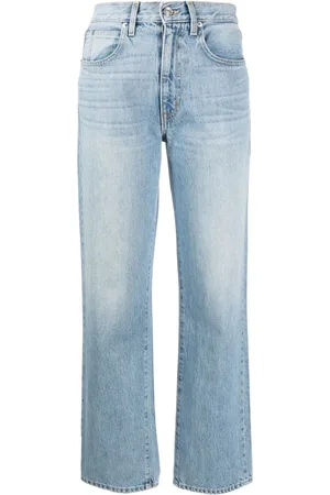 SLVRLAKE Jeans rectos con tiro alto
