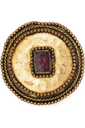 CHANEL Hebilla con gemas incrustadas 1980