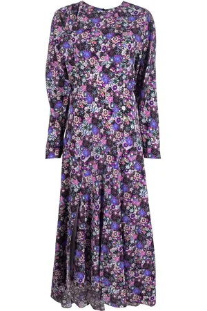 Isabel Marant Vestido largo con estampado floral