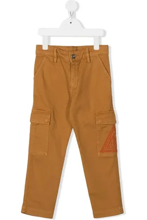 Lanvin Pantalones cargo con logo bordado