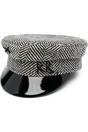 Ruslan Baginskiy Gorra baker boy con motivo pied de poule