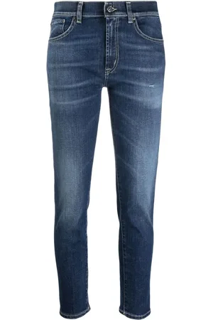 Dondup Jeans rectos con efecto lavado