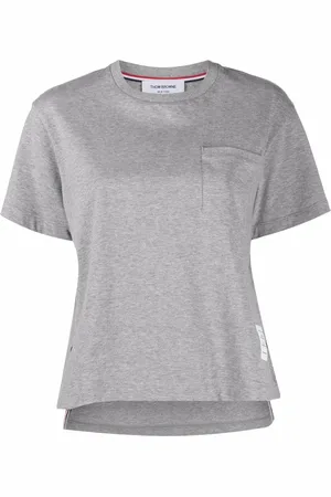 Thom Browne Playera con etiqueta RWB
