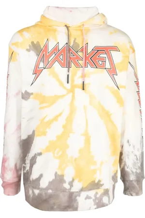 MARKET Hoodie con estampado tie-dye