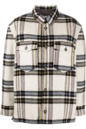 Marant Etoile Abrigo Every oversize capitonado