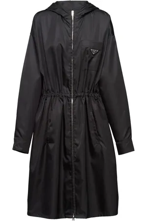 Prada Impermeable Re-Nylon con capucha