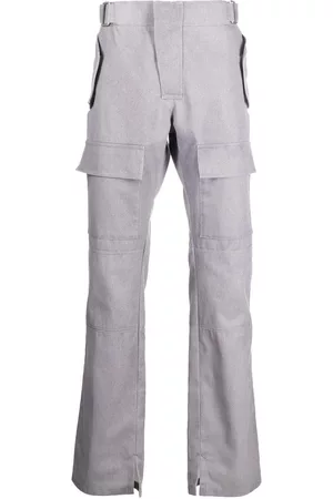 MISBHV Pantalones cargo con corazón reflectante
