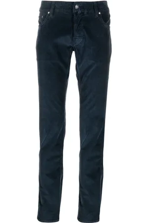 Jacob Cohen Pantalones de pana rectos