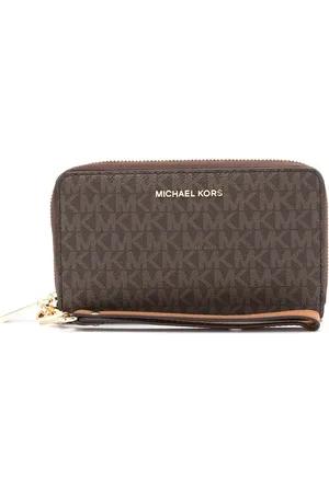Michael Kors Cartera Jet Set con logo estampado