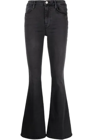 Frame Jeans Le High acampanados de tiro medio
