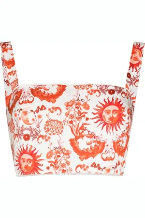 Borgo De Nor Top con estampado gráfico