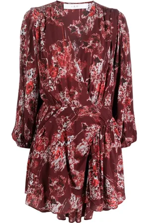 IRO Vestido Azula con estampado floral