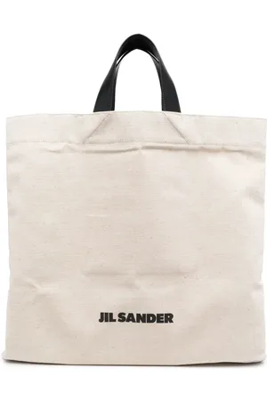 Jil Sander Tote con logo estampado