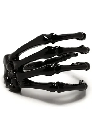 RAF SIMONS Brazalete con diseño de esqueleto