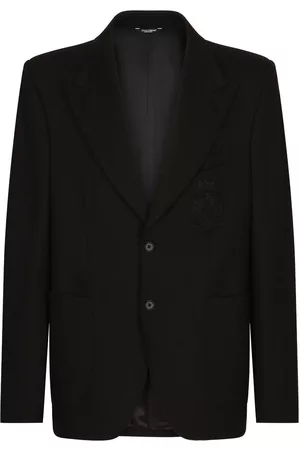 Dolce & Gabbana Hombre Blazers - Blazer con parche del logo
