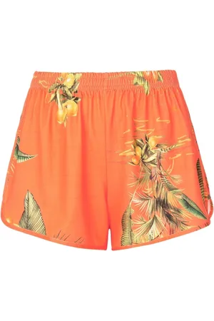 Lygia & Nanny Shorts de tiro alto con estampado floral