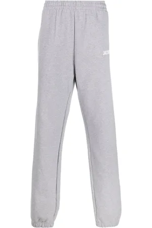 Jacquemus Pants con logo estampado