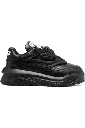VERSACE Tenis Odissea con suela gruesa
