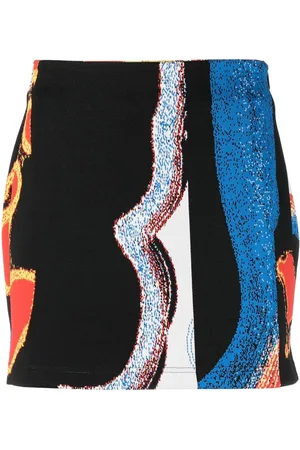 AMBUSH Falda midi en jacquard