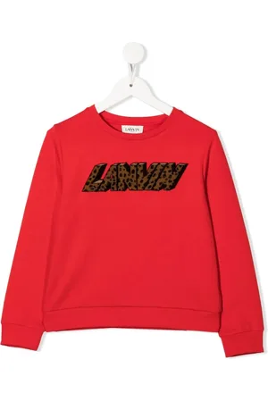 Lanvin Sudadera con logo bordado