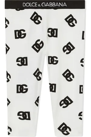Dolce & Gabbana Leggins Interlock con logo estampado