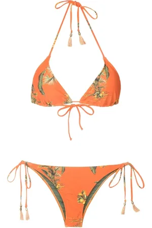 Lygia & Nanny Top de bikini Maya con motivo floral