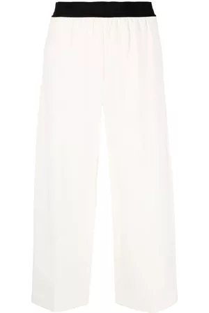 Stella McCartney Pantalones capri anchos
