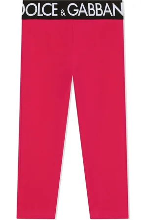Dolce & Gabbana Leggins Interlock con logo en la pretina