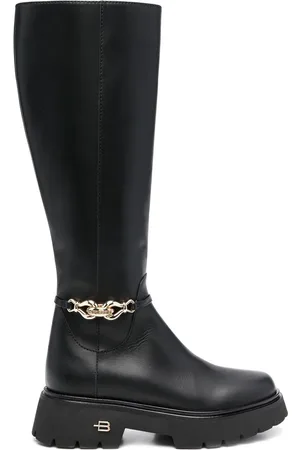 BALDININI Botas altas con placa del logo