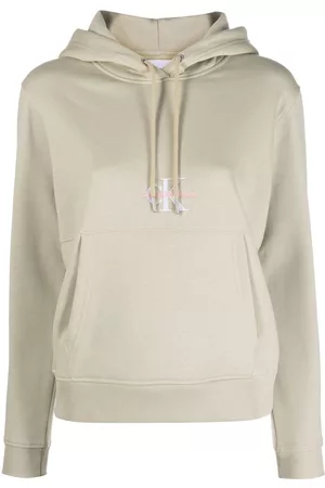 Calvin Klein Hoodie con logo en el pecho