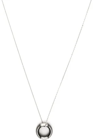 Damiani Collar con dije Thorn en oro blanco de 18kt con diamantes