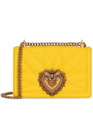 Dolce & Gabbana Bolsa de hombro Devotion capitonada mediana
