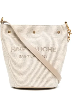 Saint Laurent Tote con logo bordado