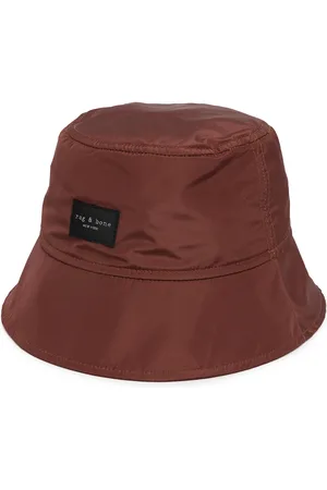 RAG&BONE Gorro de pescador Addison con parche del logo