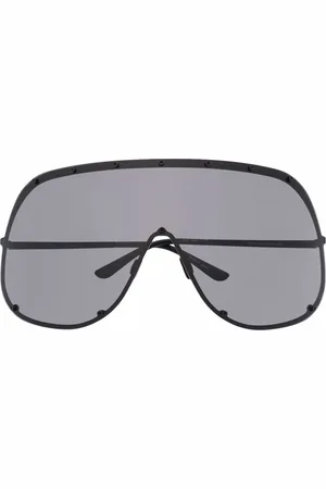 Rick Owens Lentes de sol con armazón oversize