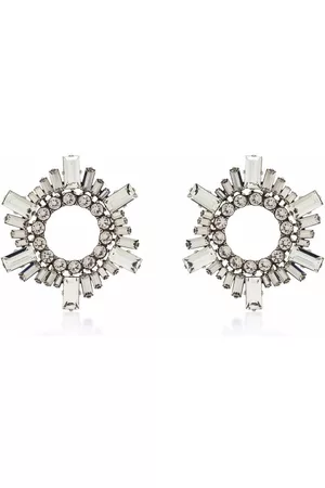 Amina Muaddi Aretes Mini Begum